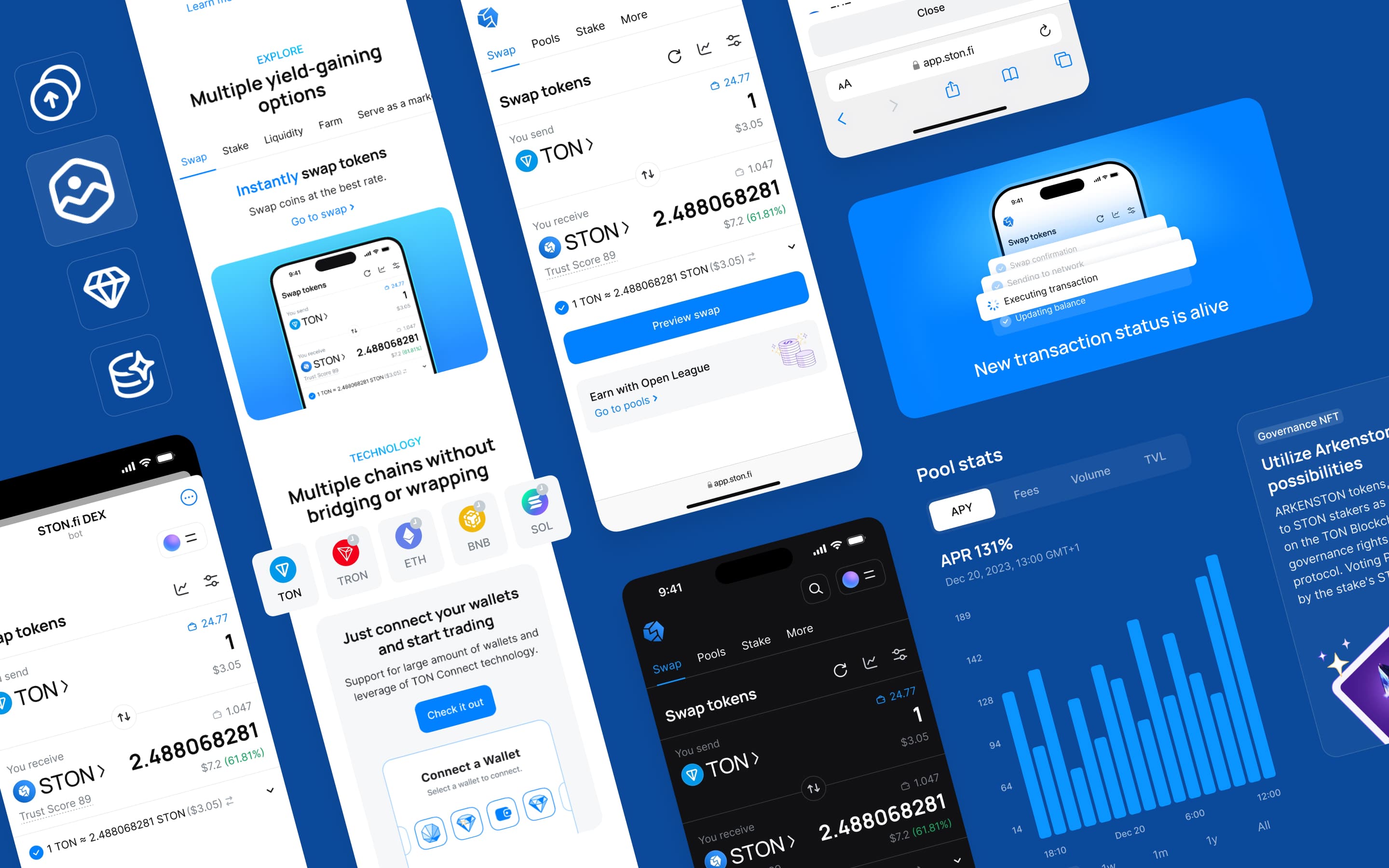 STON.fi DEX pieces